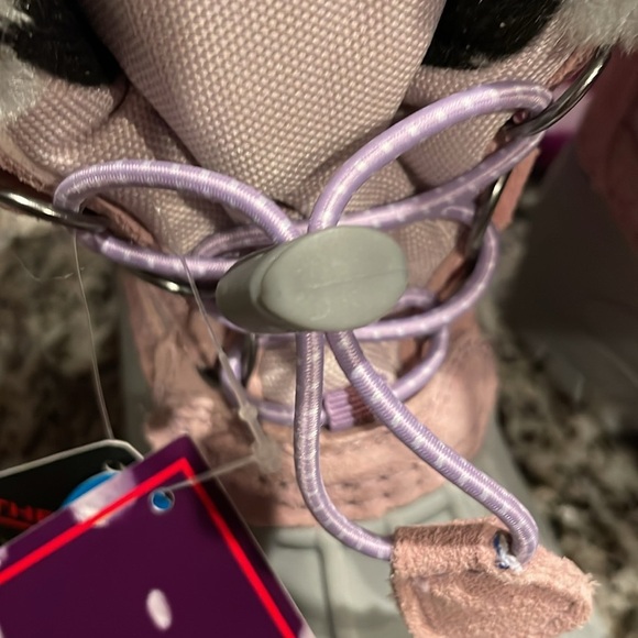 Totes‎ Lil Jenny Purple Girls Winter Boots - Picture 3 of 8